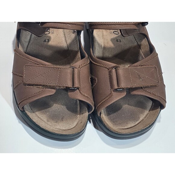Men’s Mephisto Shark Fit Trekking Sandals Size 43 US 9.5-10 Brown Leather Lined main image 7